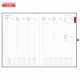 Kalendarz książkowy Tygodniowy z notesem ~A5 Vivella